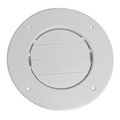 Backseat 4 in. Heating & Cooling Register - White BA2604978